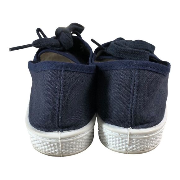 Levi’s Navy Blue Canvas Lace Up Sneakers Shoes 5 - Picture 3 of 7